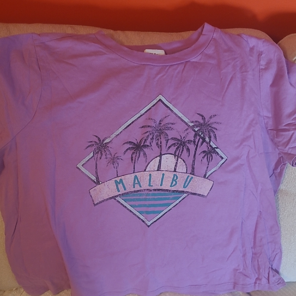 2 For $25 Forever 21 Women Lavender Graphic Tee